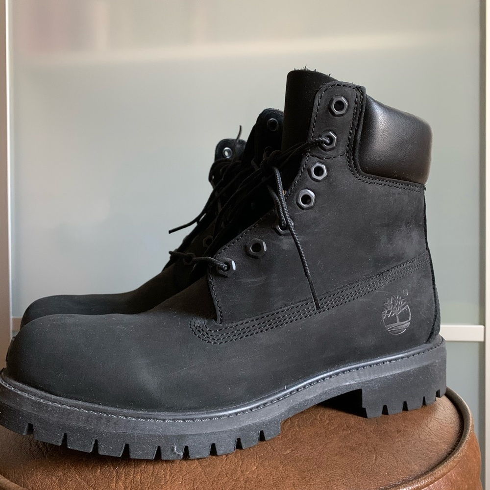 Men’s Black Timberland Boots
